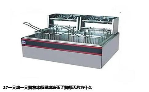 27一只鸡一只鹅放冰箱里鸡冻死了鹅却活着为什么
