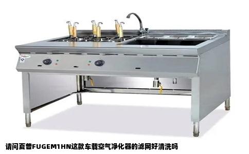 请问夏普FUGEM1HN这款车载空气净化器的滤网好清洗吗