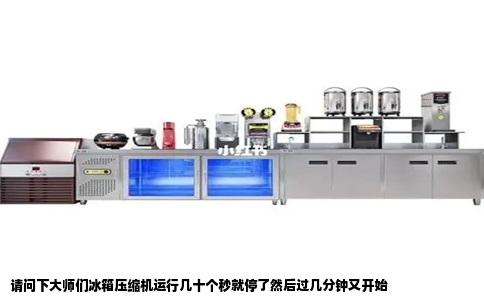 请问下大师们冰箱压缩机运行几十个秒就停了然后过几分钟又开始
