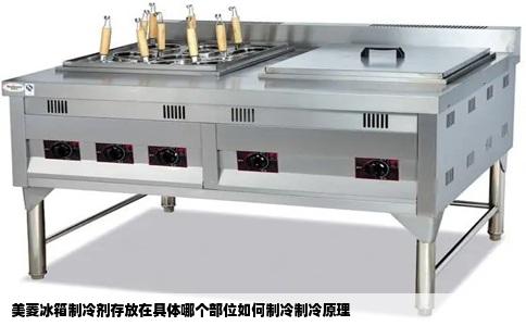 美菱冰箱制冷剂存放在具体哪个部位如何制冷制冷原理