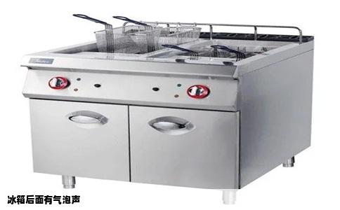 冰箱后面有气泡声