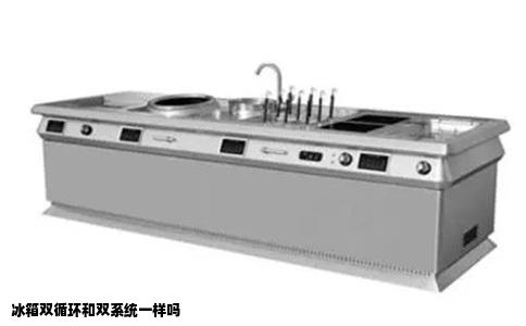 冰箱双循环和双系统一样吗