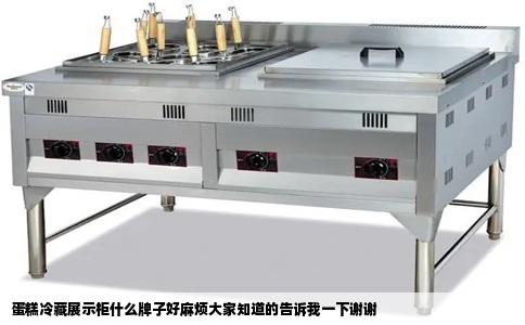 蛋糕冷藏展示柜什么牌子好麻烦大家知道的告诉我一下谢谢