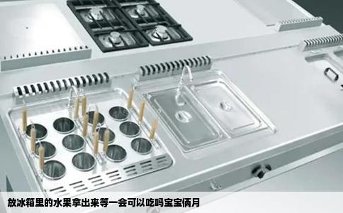 放冰箱里的水果拿出来等一会可以吃吗宝宝俩月