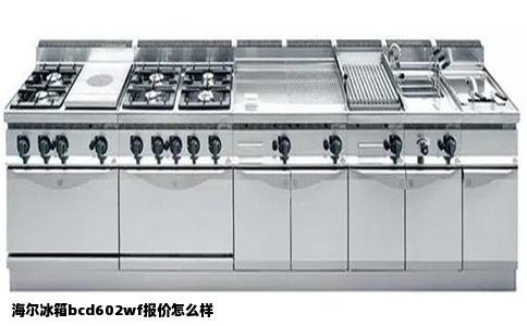 海尔冰箱bcd602wf报价怎么样