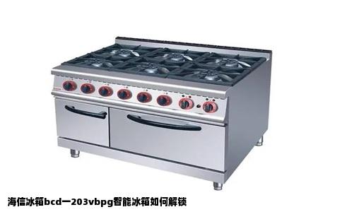 海信冰箱bcd一203vbpg智能冰箱如何解锁