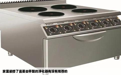 家里装修了需要去甲醛的净化器有没有推荐的