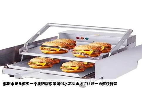 淋浴水龙头多少一个我把房东家淋浴水龙头弄坏了让赔一百多块钱是