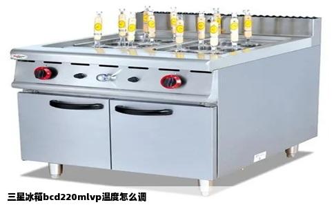 三星冰箱bcd220mlvp温度怎么调
